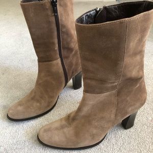 Brugnoli Suede boots Made and Purchased in Spain